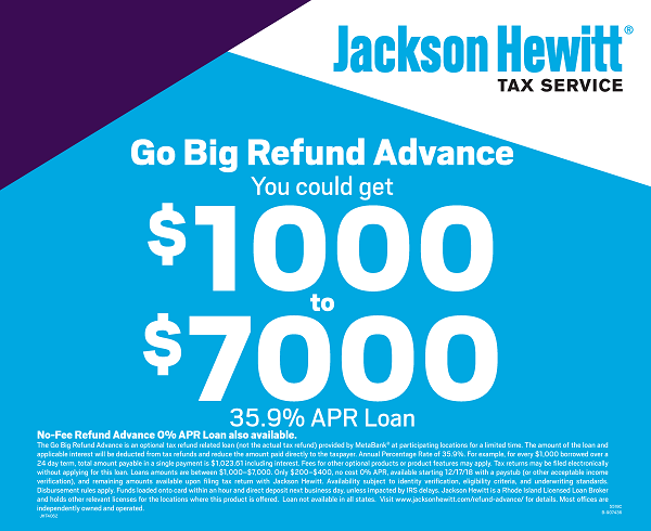 Go big Refund advance